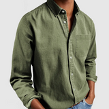 Men's 100% Cotton Shirt | Breathable | Vintage-Inspired