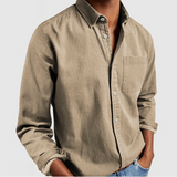 Men's 100% Cotton Shirt | Breathable | Vintage-Inspired