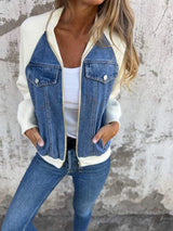 Women's Modern jacket with denim