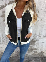 Women's Modern jacket with denim