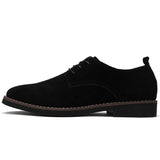 Men's casual suede lace-up oxford shoes | Perfect for everyday wear