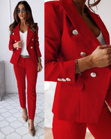 Elegant jumpsuit with jacket and pants for Women