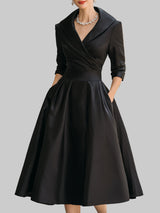 Satin Midi Dress