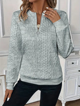 Elegant knitted sweater for autumn