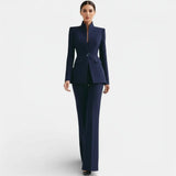 Women's Elegant Suit Set | Professional Jacket and Trousers