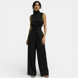 Women's Sleeveless Cotton Linen Set
