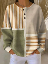 Warm Waffle Knit Women's Sweater | Comfort & Softness