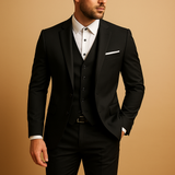 Three-piece slim fit men's suit with blazer and pants | Beaumont