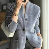 Women's Cashmere turtleneck sweater - Elegant autumn style