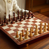 Wooden chess set - ideal for competition