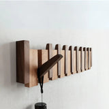 Piano-Shaped Wooden Coat Rack | Elegant Design | Durable Wood