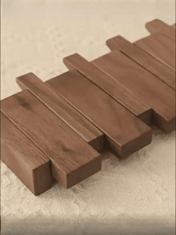 Piano-Shaped Wooden Coat Rack | Elegant Design | Durable Wood