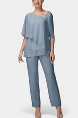 Women's Sleeveless Top & Wide-Leg Pants Set | High-Waist
