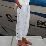 Striped Linen Pants