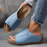 Open-Toe Mesh and Leather Sandals with Arch Support | Ideal for Summer