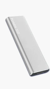 4TB External Hard Drive - Ultra Slim USB-C Storage