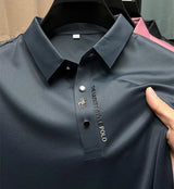 Men's Wrinkle-Free Polo T-Shirt