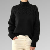 Women's Turtleneck sweater - elegance and warmth