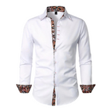Men's Paisley Print Shirt | Comfortable Fit | Business & Casual