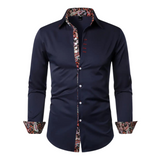 Men's Paisley Print Shirt | Comfortable Fit | Business & Casual