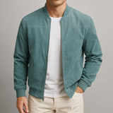 Men's Suede Leather Jacket – Timeless Elegance and Refined Style