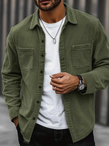 Men's Corduroy Shirt | Relaxed Fit | Casual & Smart