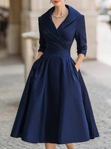 Satin Midi Dress