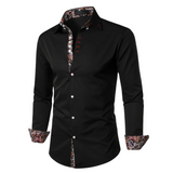 Men's Paisley Print Shirt | Comfortable Fit | Business & Casual