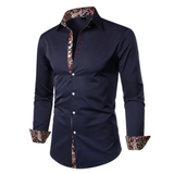 Men's Paisley Print Shirt | Comfortable Fit | Business & Casual