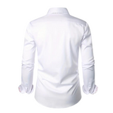 Men's Paisley Print Shirt | Comfortable Fit | Business & Casual