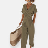 Draped Bow Outfit