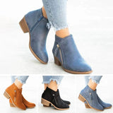 Women's orthopedic leather boots