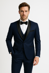 Men's 3-piece slim fit suit set | Elegant suit for formal occasions