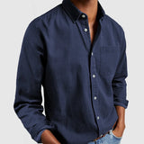 Men's 100% Cotton Shirt | Breathable | Vintage-Inspired