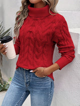 Women's Turtleneck Sweater | Tailored Fit