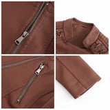 Women's Genuine Lambskin Leather Jacket | Concealed Zipper