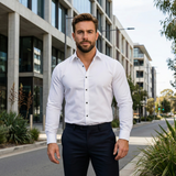 Wrinkle-Resistant Shirt for Men