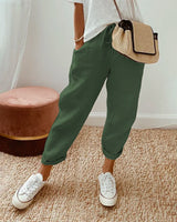 Casual and stylish linen sweatpants