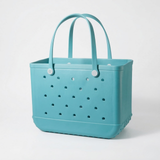 Beach Tote Bag - Waterproof, Ventilated EVA With Drain Holes