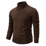 Men's Elegant turtleneck, soft to the touch - Perfect for winter