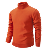 Men's Elegant turtleneck, soft to the touch - Perfect for winter