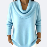 Cozy Ruffle Neck Sweater