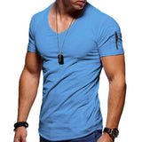 ActiveFit | Men's T-Shirt – V-Neck Design With Breathable Fabric 7