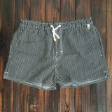 AquaWave | Men's Swim Shorts – Quick Dry Striped Design 9