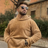 Unisex Teddy Hoodie | Ultra-Soft Faux Fur | Kangaroo Pocket