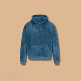 Unisex Teddy Hoodie | Ultra-Soft Faux Fur | Kangaroo Pocket
