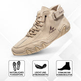 Orthopedic Barefoot Shoes - Waterproof, Non-Slip Leather