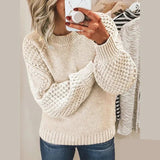 Fashionable sweater with luxurious softness