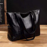 Women's Large Natural Leather Shoulder Bag | Vintage Style