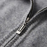 Men's cashmere zip jacket Warm and elegant - Perfect for autumn